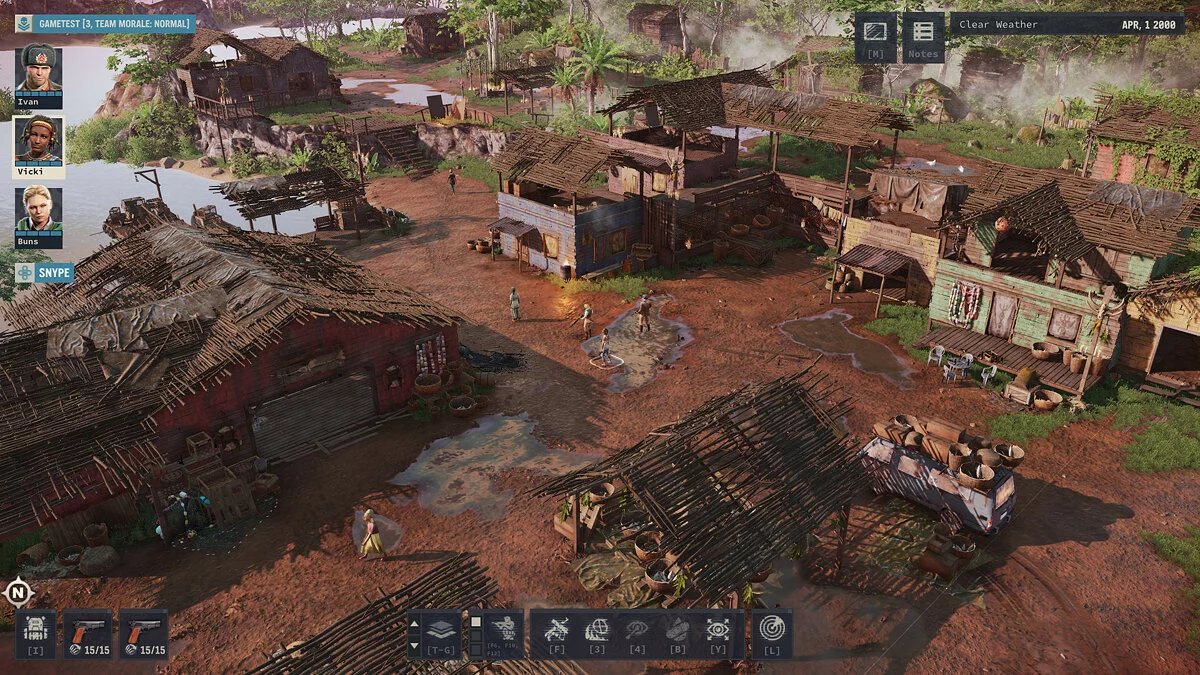 Скриншот из игры Jagged Alliance 3 - 23