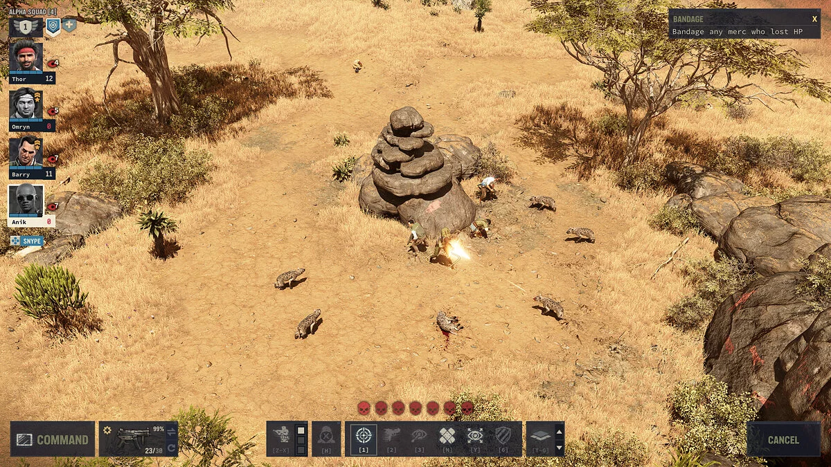 Скриншот из игры Jagged Alliance 3 - 26