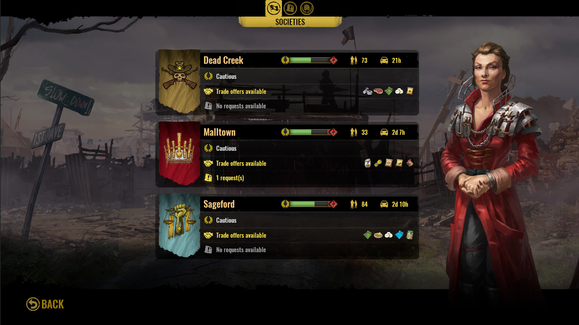 Скриншот из игры Surviving the Aftermath - New Alliances - 5