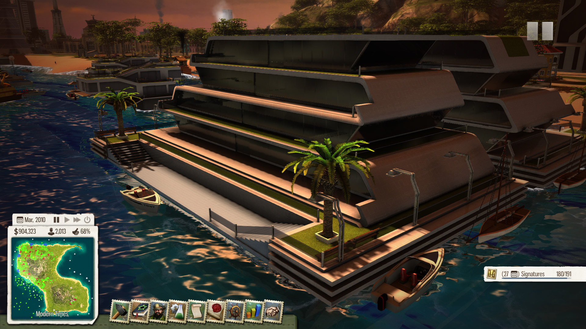 Скриншот из игры Tropico 5: Waterborne - 10