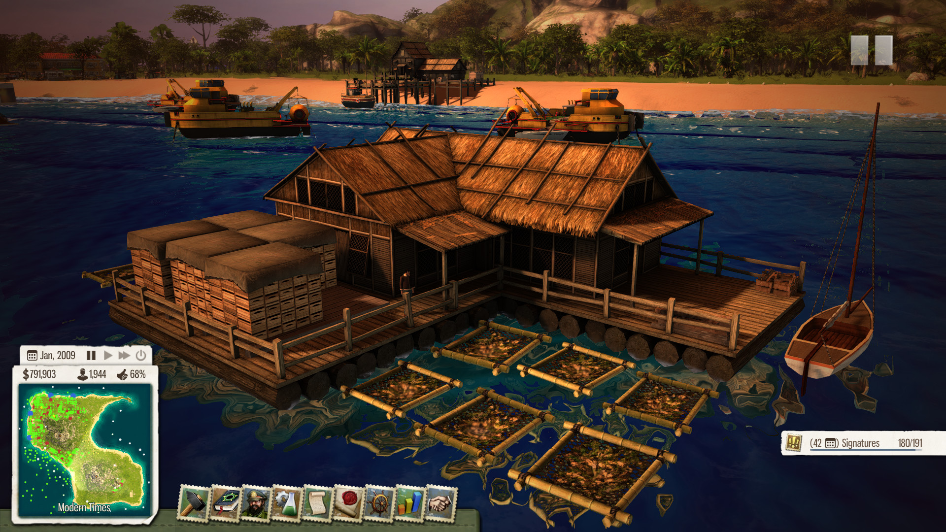 Скриншот из игры Tropico 5: Waterborne - 6