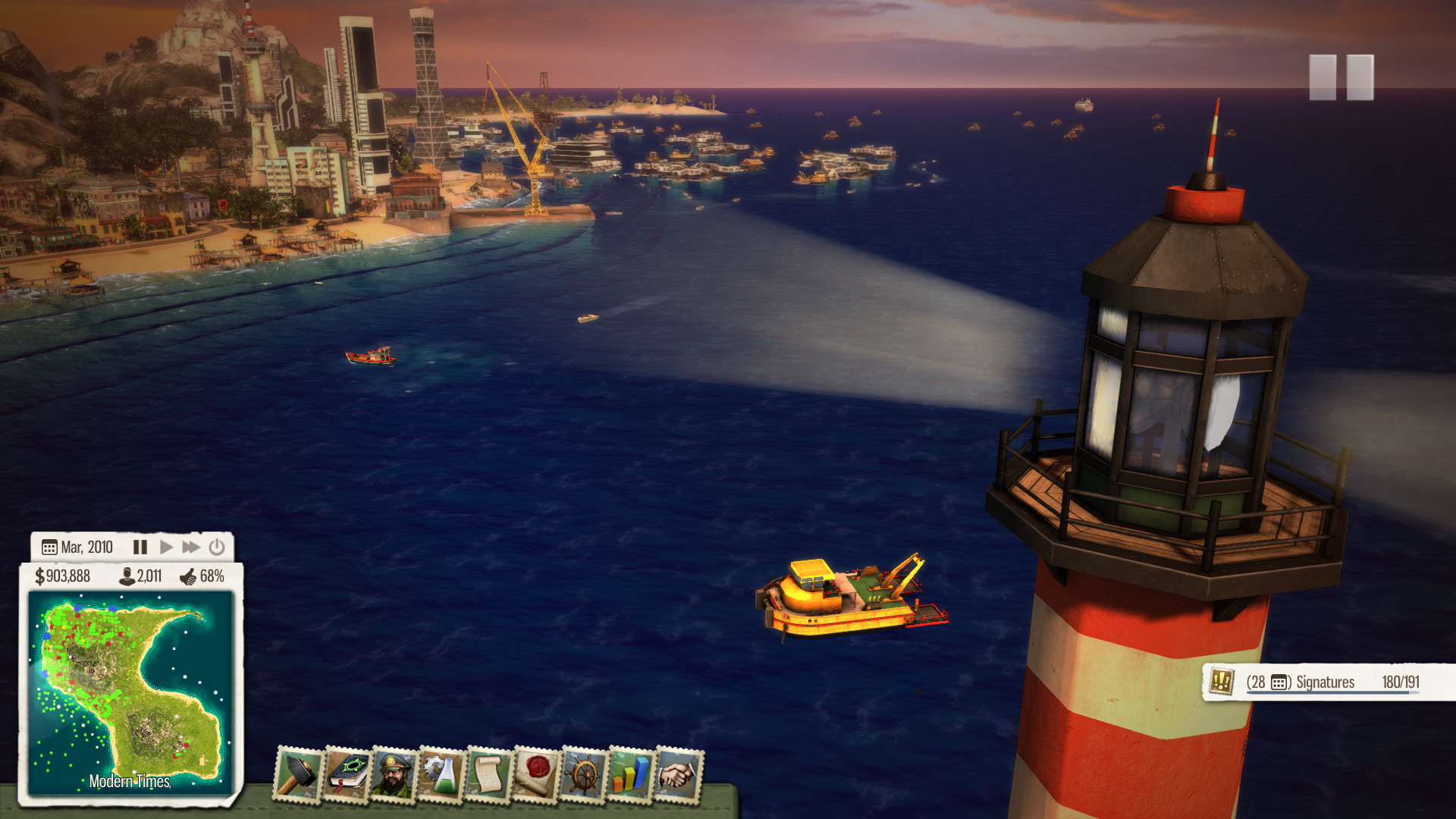 Скриншот из игры Tropico 5: Waterborne - 8
