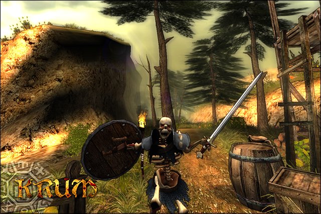 Скриншот из игры KRUM - 8