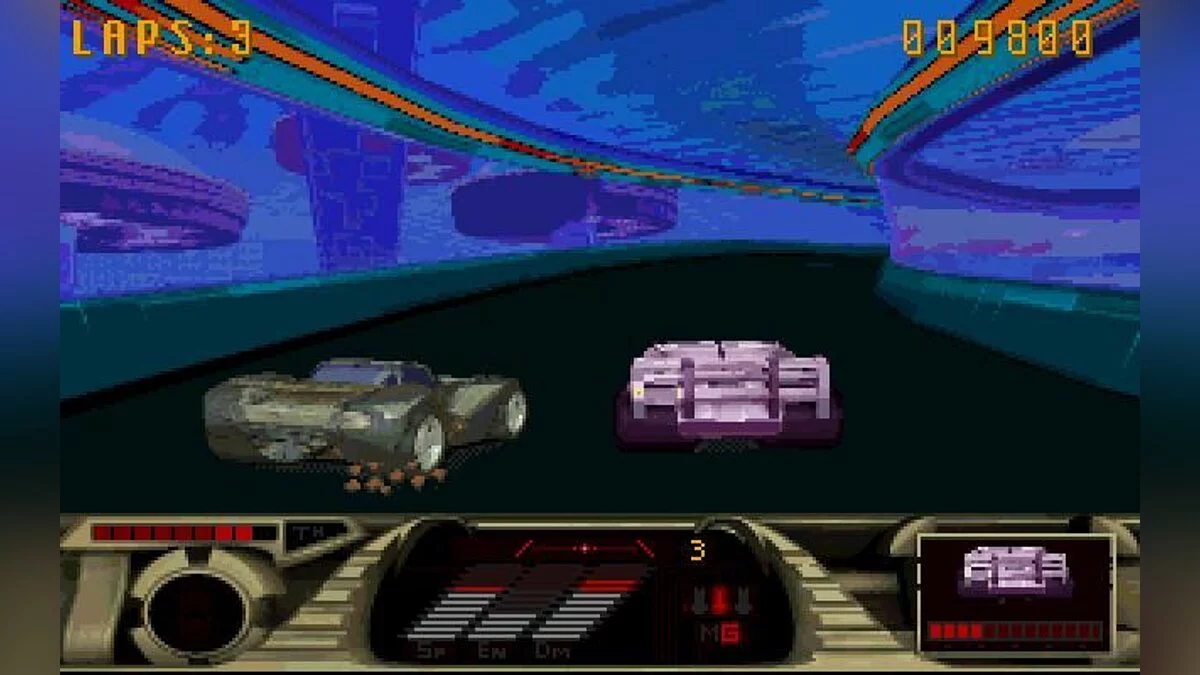 Скриншот из игры MegaRace - 2