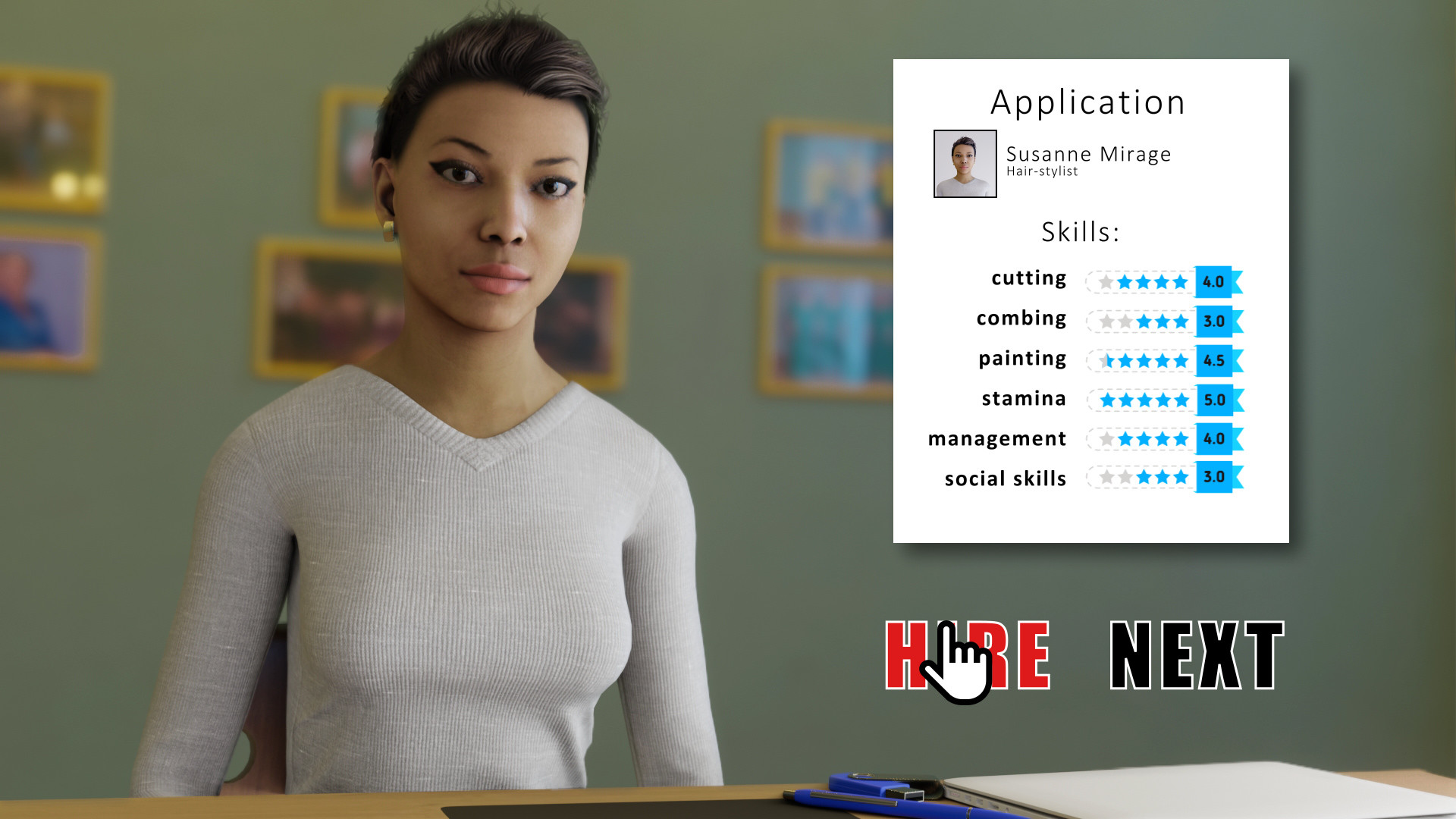 Скриншот из игры Hairdresser Simulator - 8