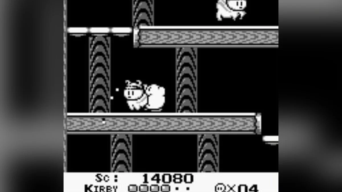 Скриншот из игры Kirby's Dream Land - 2