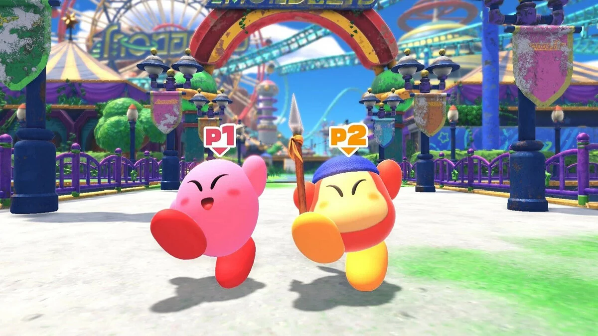Скриншот из игры Kirby and the Forgotten Land - 2