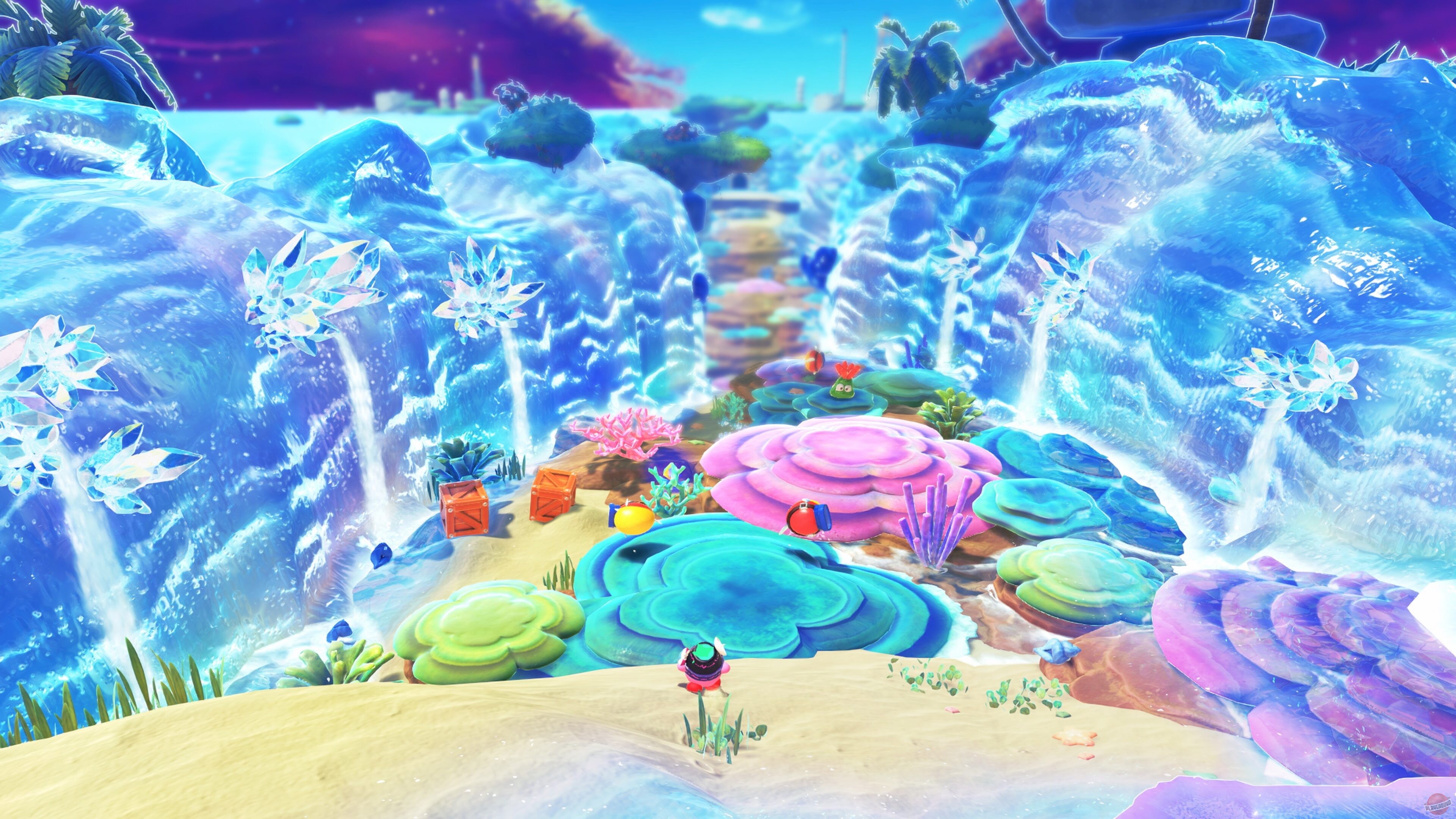 Скриншот из игры Kirby and the Forgotten Land - 16