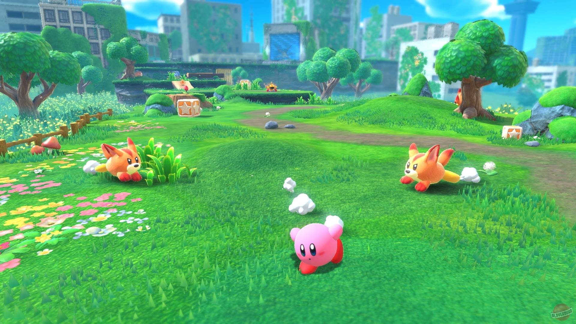 Скриншот из игры Kirby and the Forgotten Land - 33