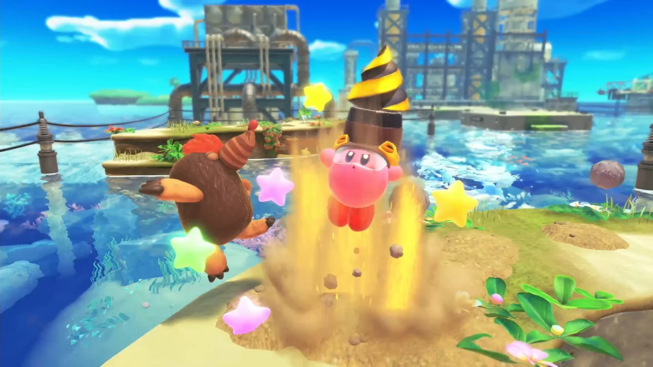 Скриншот из игры Kirby and the Forgotten Land - 13