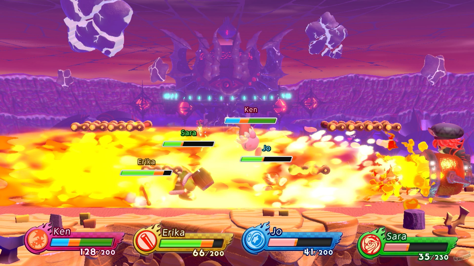 Скриншот из игры Kirby Fighters 2 - 26
