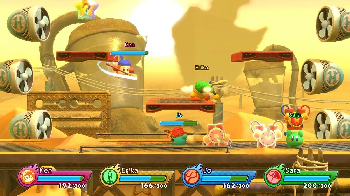 Скриншот из игры Kirby Fighters 2 - 19
