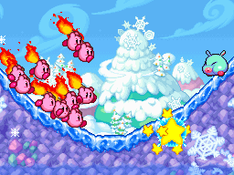 Скриншот из игры Kirby Mass Attack - 26