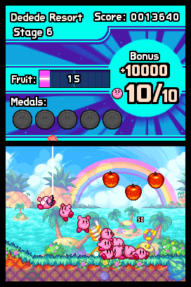 Скриншот из игры Kirby Mass Attack - 101