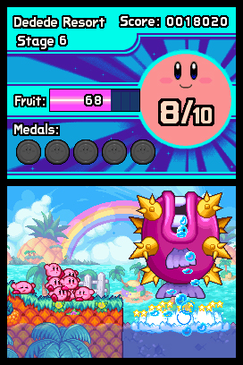 Скриншот из игры Kirby Mass Attack - 99