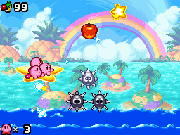 Скриншот из игры Kirby Mass Attack - 10