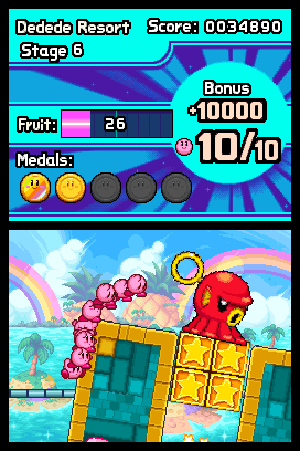Скриншот из игры Kirby Mass Attack - 4