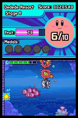 Скриншот из игры Kirby Mass Attack - 23