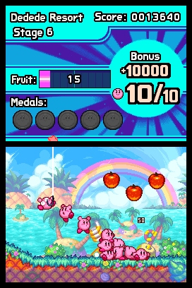 Скриншот из игры Kirby Mass Attack - 98