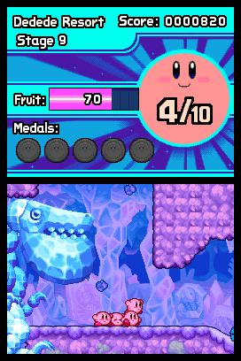 Скриншот из игры Kirby Mass Attack - 56
