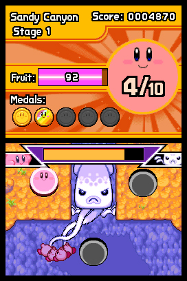 Скриншот из игры Kirby Mass Attack - 110