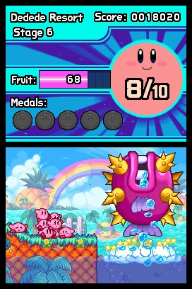 Скриншот из игры Kirby Mass Attack - 104