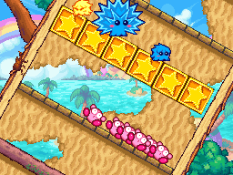 Скриншот из игры Kirby Mass Attack - 5