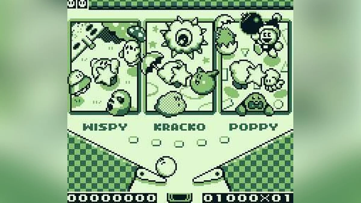 Скриншот из игры Kirby's Pinball Land - 6