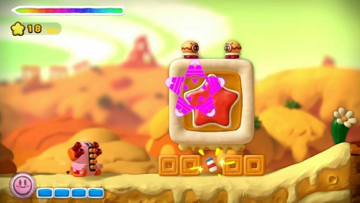 Скриншот из игры Kirby and the Rainbow Curse - 12