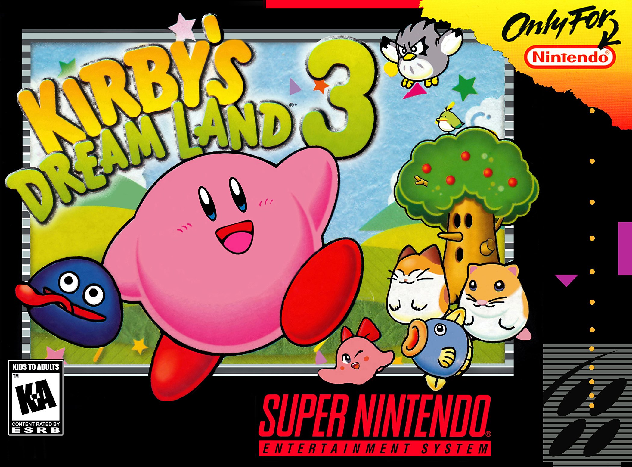 Обложка игры Kirby's Dream Land 3