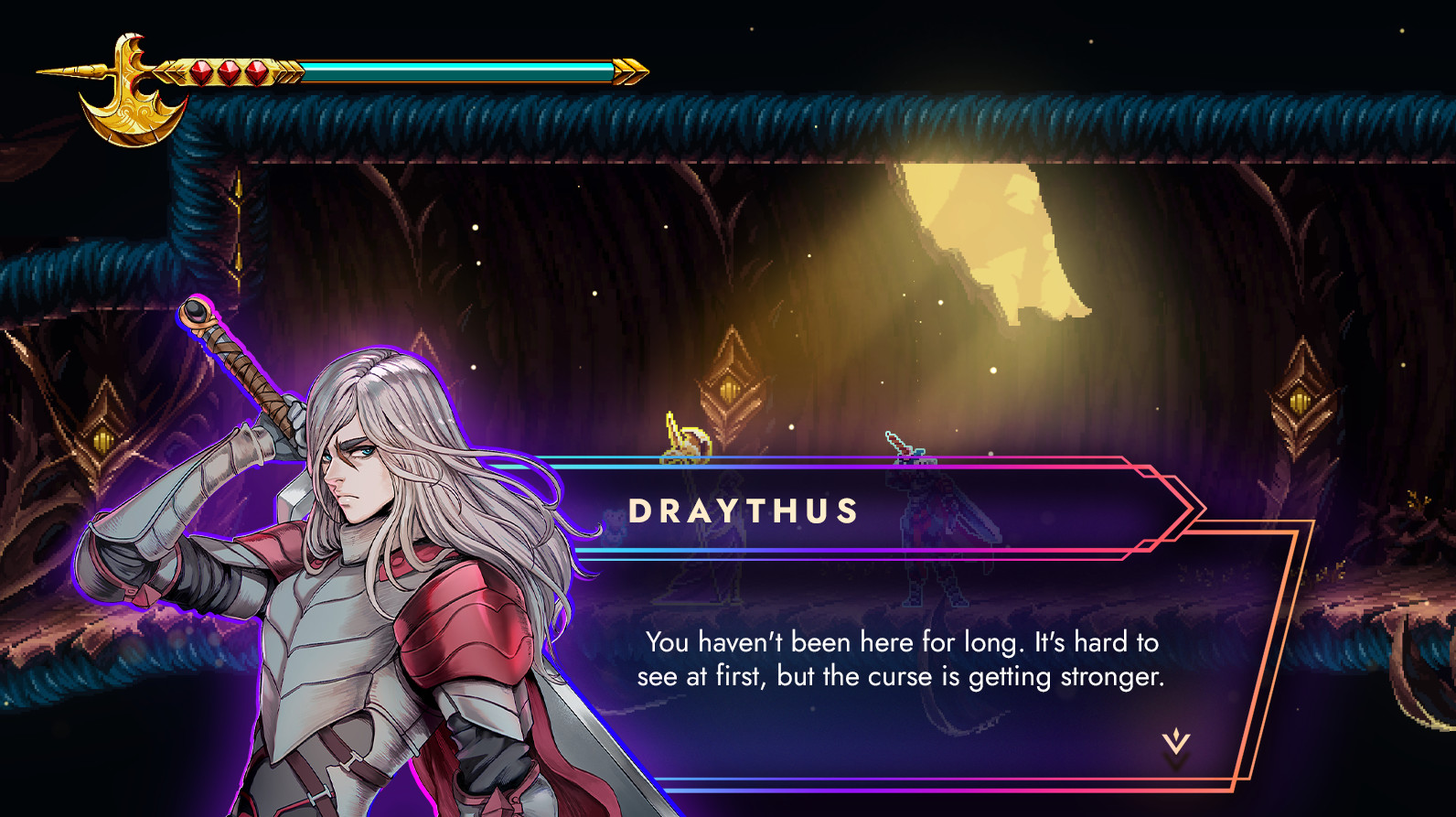 Скриншот из игры 9 Years of Shadows - 9