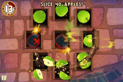 Скриншот из игры Fruit Ninja: Puss in Boots - 7