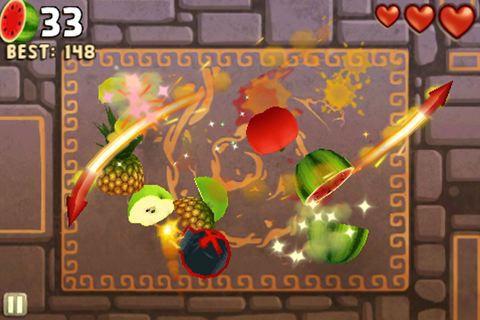 Скриншот из игры Fruit Ninja: Puss in Boots - 8