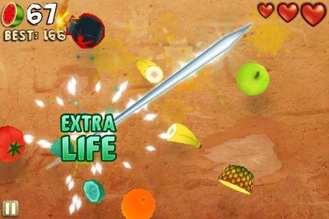 Скриншот из игры Fruit Ninja: Puss in Boots - 9
