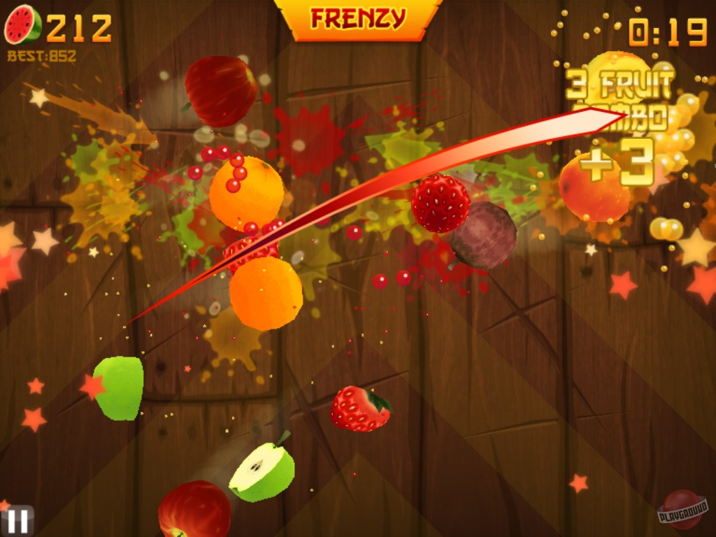 Скриншот из игры Fruit Ninja - 9