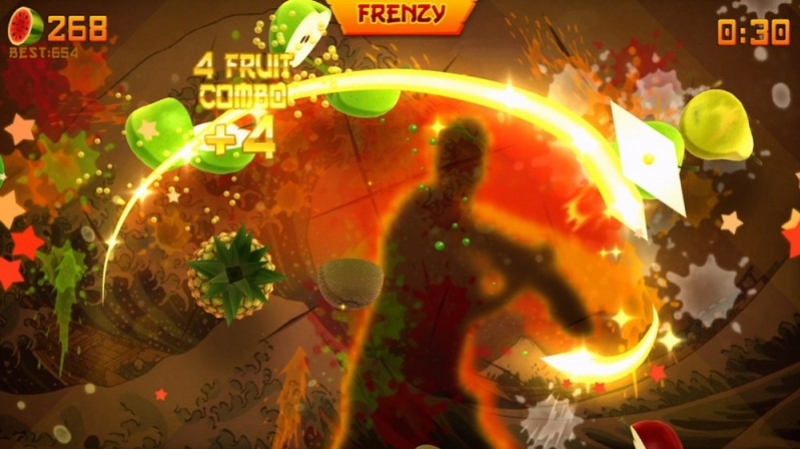 Скриншот из игры Fruit Ninja - 17