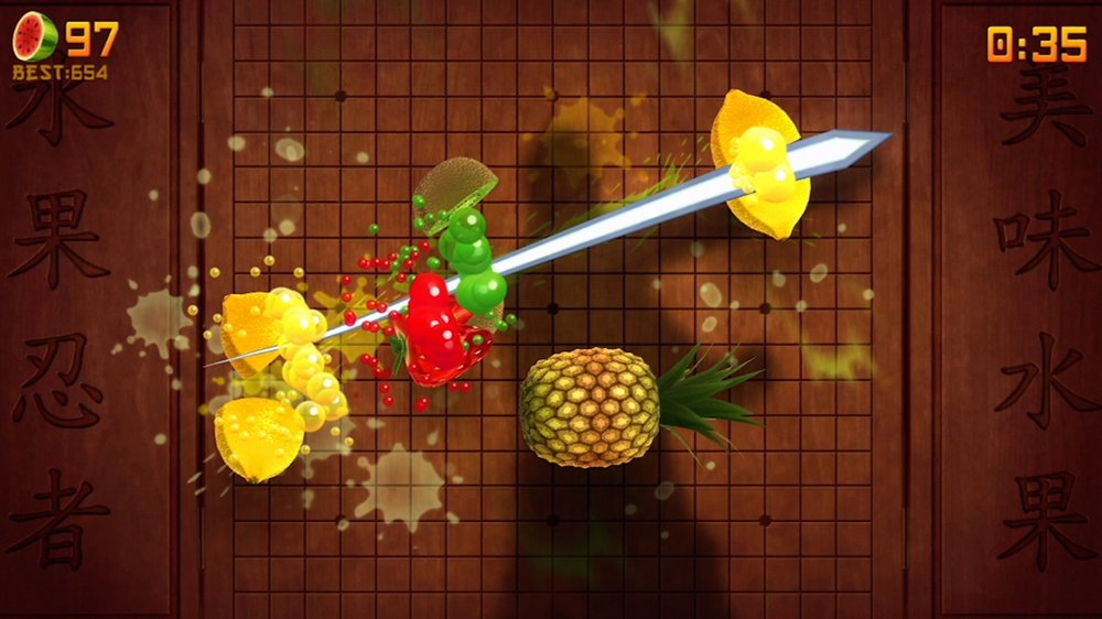 Скриншот из игры Fruit Ninja - 12