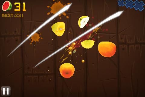 Скриншот из игры Fruit Ninja - 23