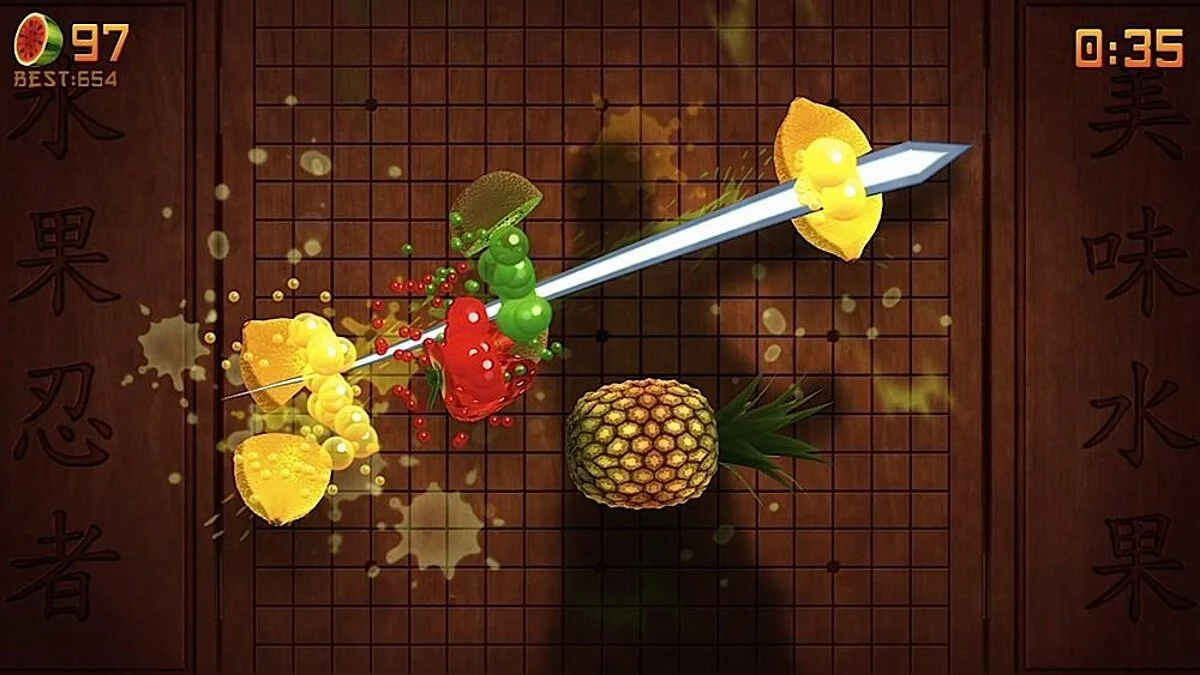 Скриншот из игры Fruit Ninja - 27