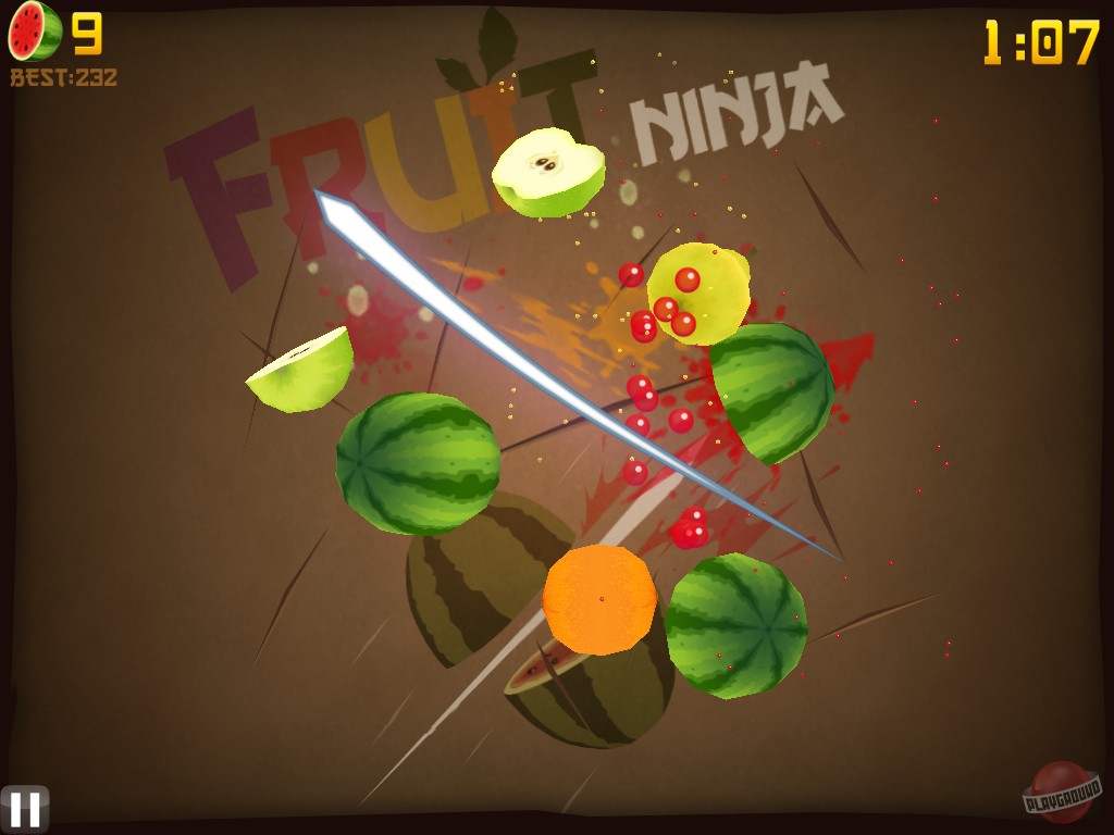 Скриншот из игры Fruit Ninja - 7