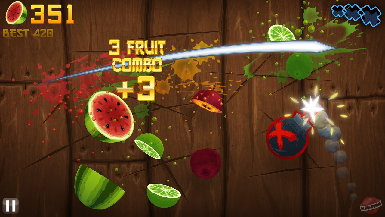 Скриншот из игры Fruit Ninja - 19