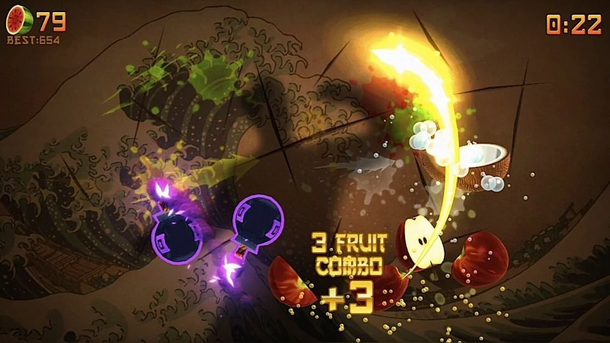 Скриншот из игры Fruit Ninja - 11