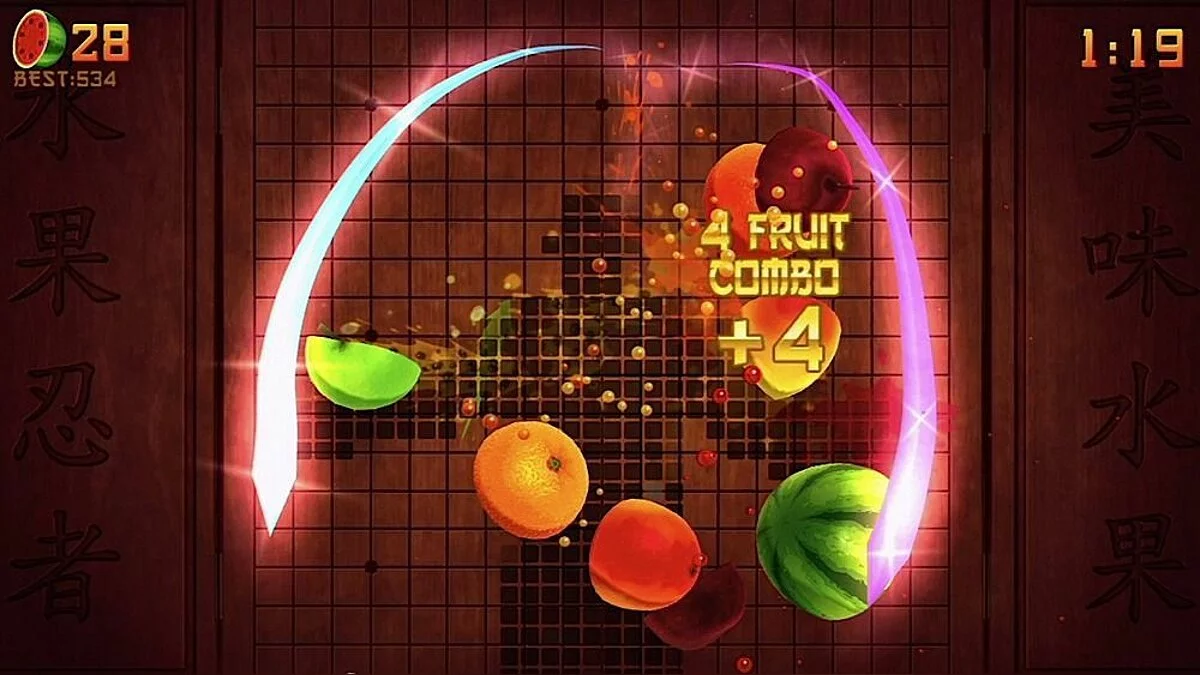 Скриншот из игры Fruit Ninja - 20