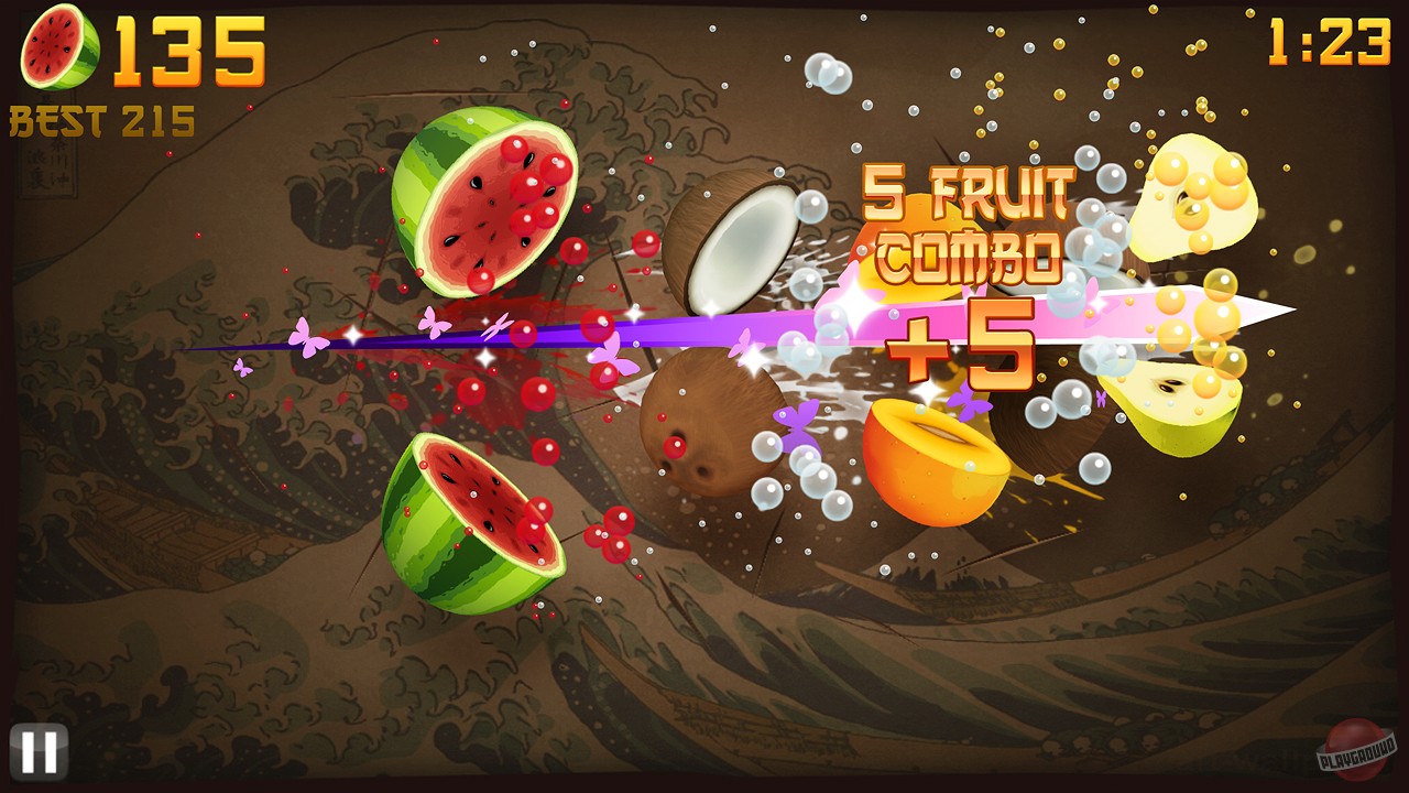 Скриншот из игры Fruit Ninja - 26