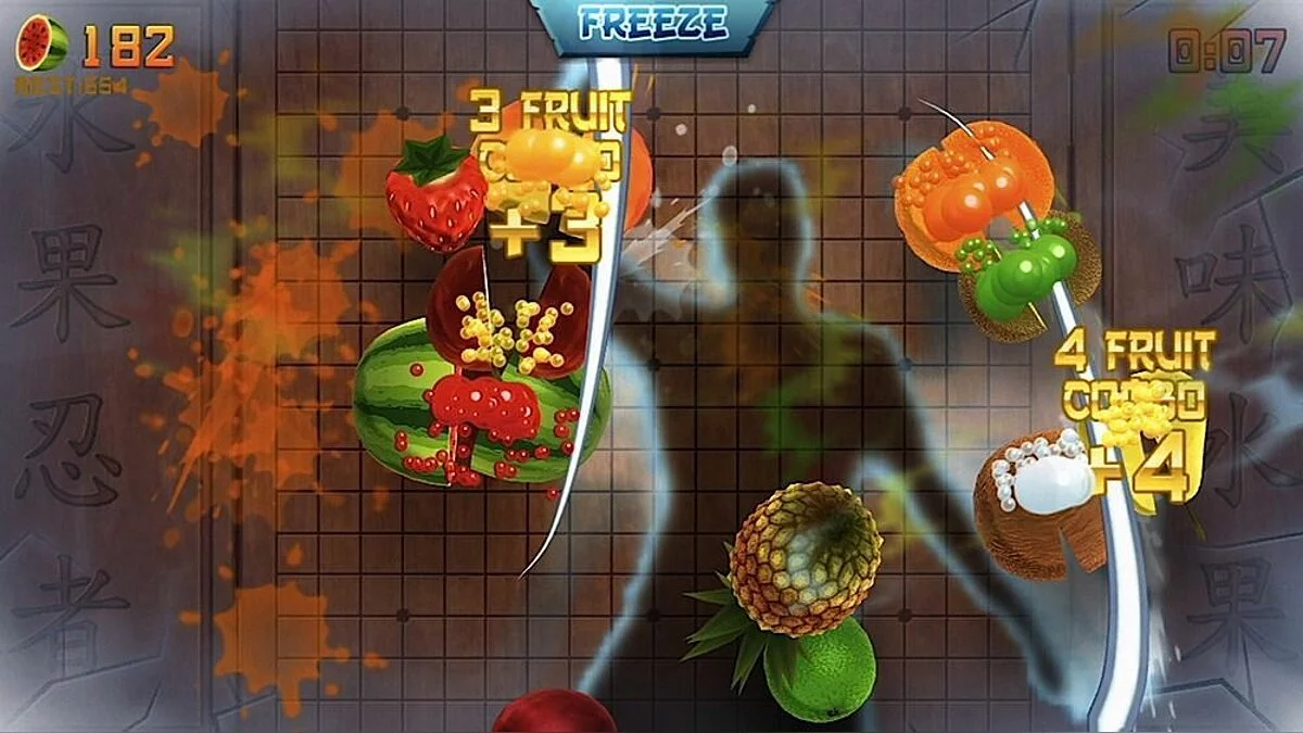 Скриншот из игры Fruit Ninja - 8