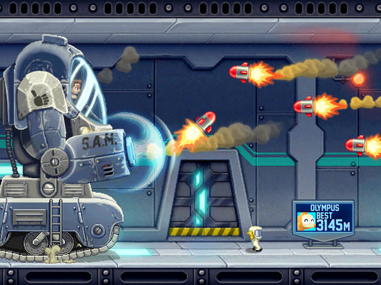 Скриншот из игры Jetpack Joyride - 30