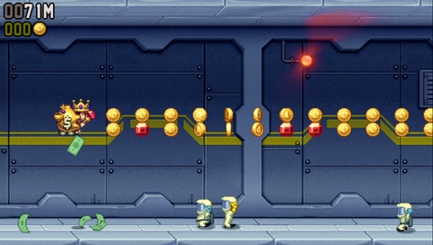 Скриншот из игры Jetpack Joyride - 100