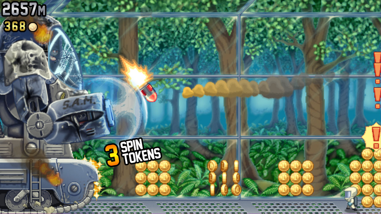 Скриншот из игры Jetpack Joyride - 111