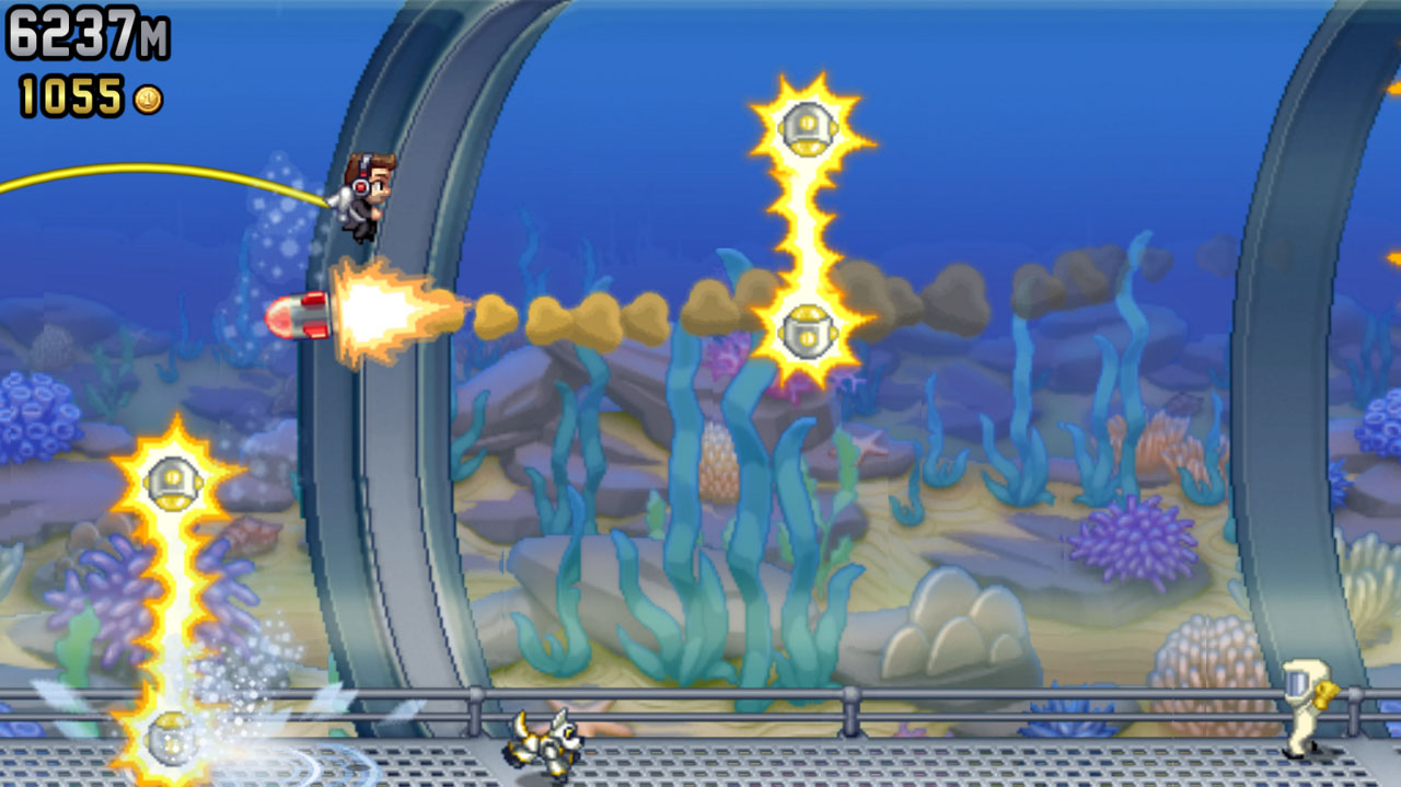 Скриншот из игры Jetpack Joyride - 104