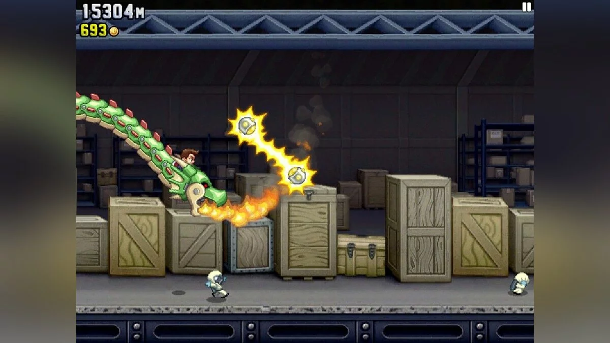 Скриншот из игры Jetpack Joyride - 31